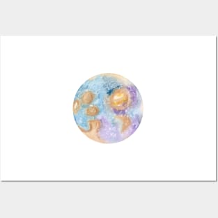 Mercury Watercolor Illustration Posters and Art